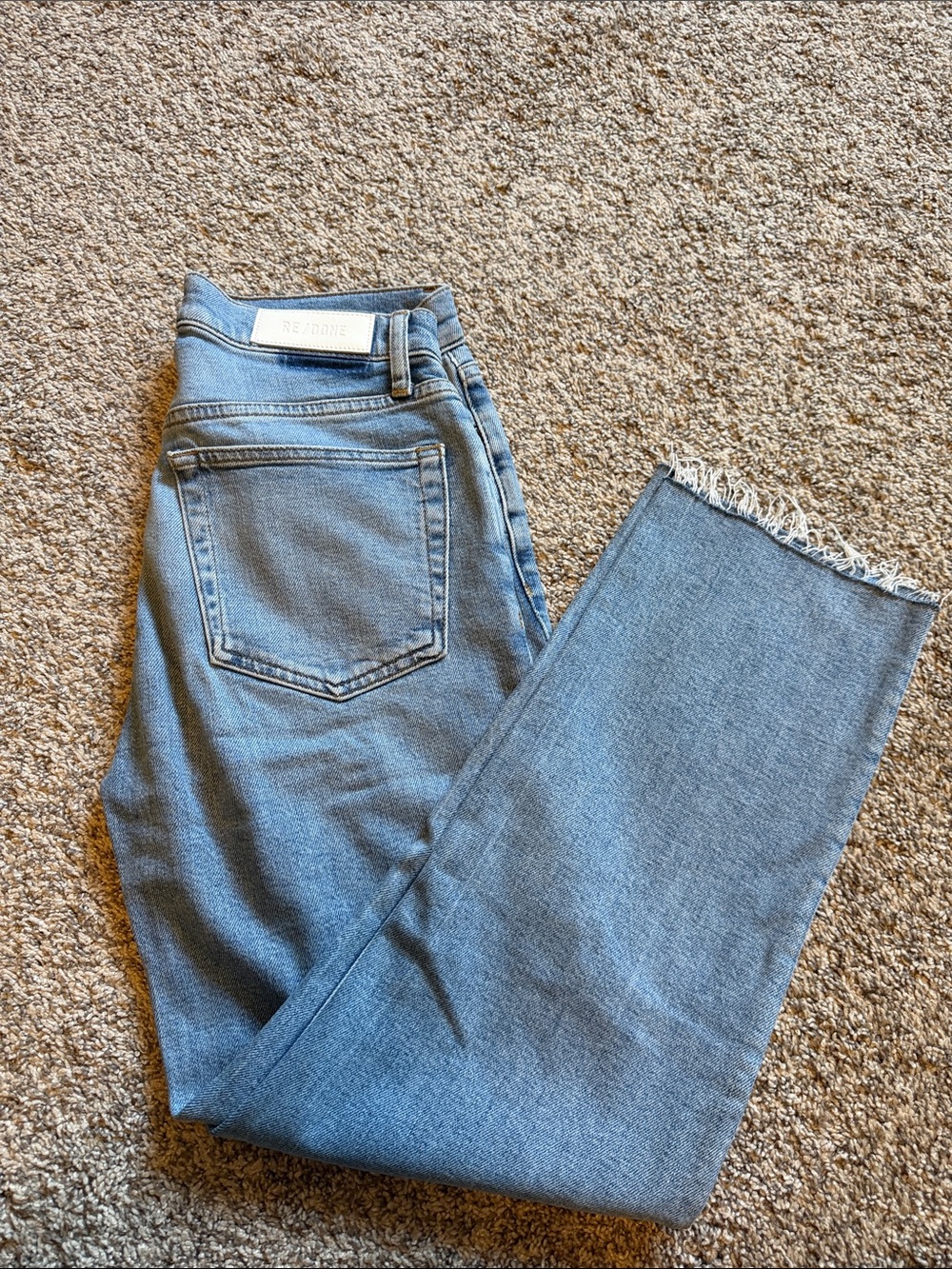 Re/Done 70S Stove Pipe jeans
